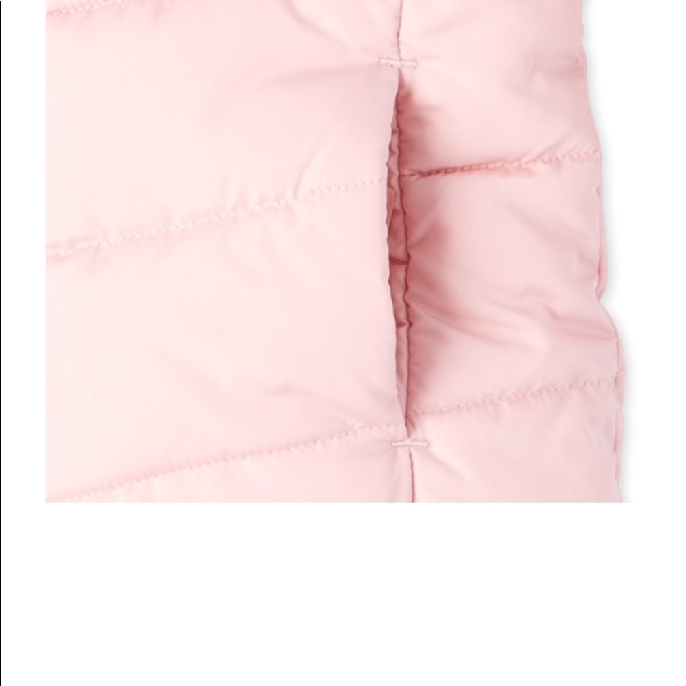 NWT Adorable Baby Girl’s Teddybear Hood Puffer Jacket - Picture 3 of 3